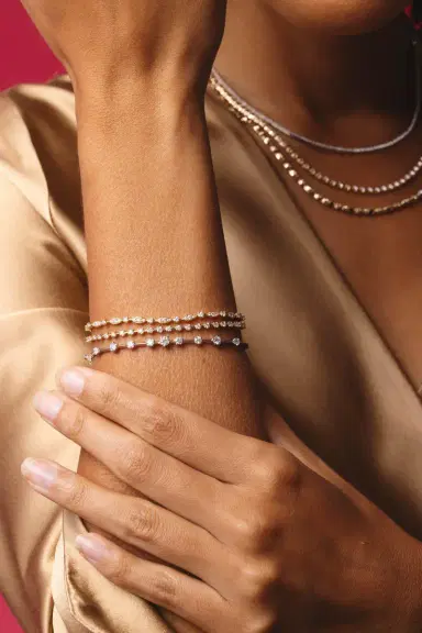 KWIAT Star-Set Starry Night Bangle Bracelet | Thumbnail 3 KWIAT Star-Set Starry Night Bangle Bracelet | Thumbnail 3