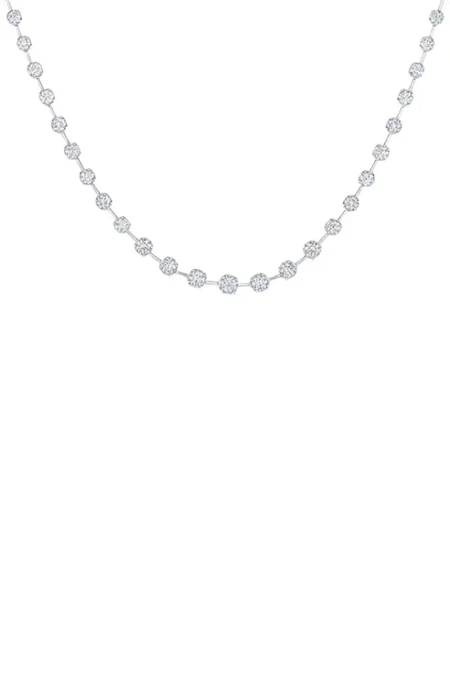 KWIAT Starry Night Diamond Partway Necklace