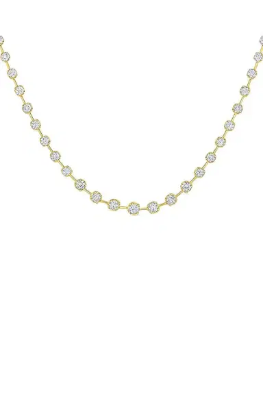 KWIAT Starry Night Diamond Partway Necklace - Yellow Gold - 4.97ct | Thumbnail 1 KWIAT Starry Night Diamond Partway Necklace - Yellow Gold - 4.97ct | Thumbnail 1