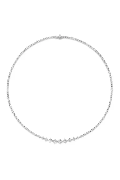 Melissa Kaye Stella Graduated Tennis Necklace | Thumbnail 1