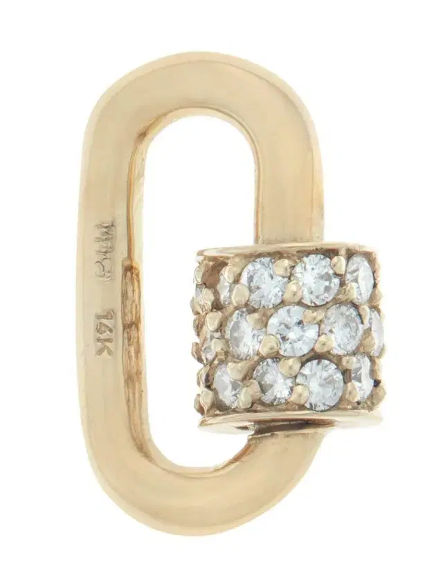 Marla Aaron Stoned Chubby Babylock with Diamonds