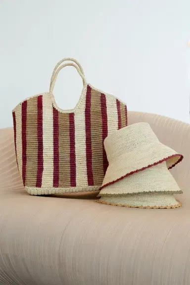AMOR Y MEZCAL Striped Large Bag | Thumbnail 5 AMOR Y MEZCAL Striped Large Bag | Thumbnail 5