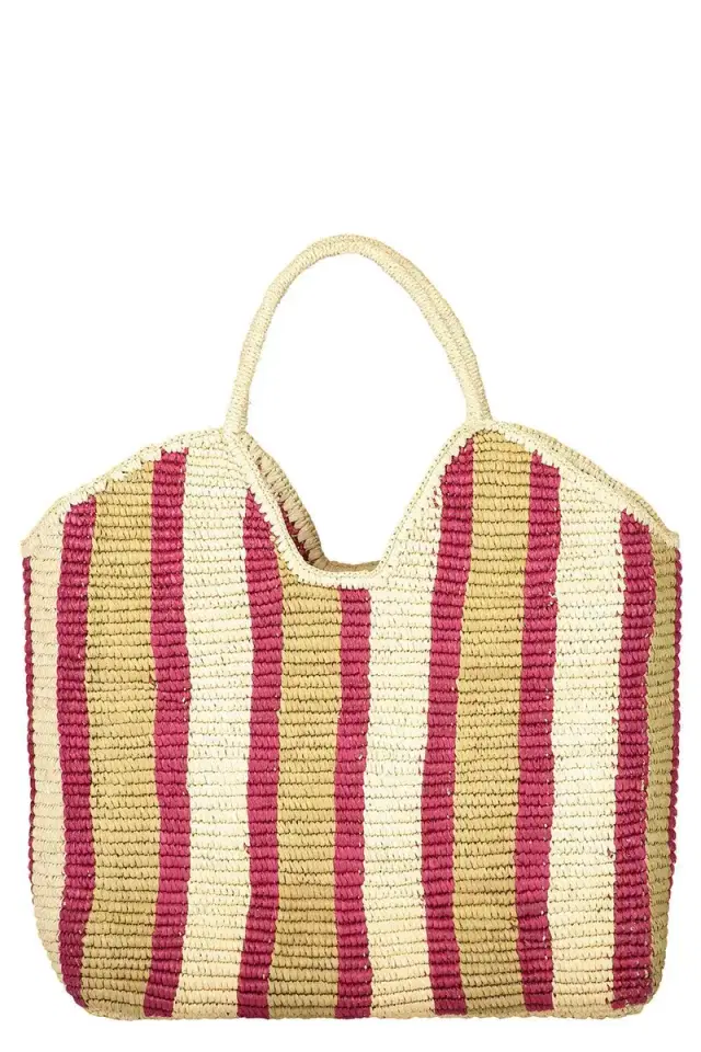 AMOR Y MEZCAL Striped Large Bag