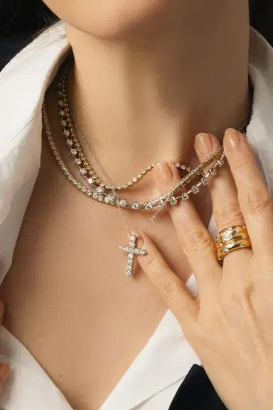 KWIAT Sunburst Diamond Line Necklace | Thumbnail 3 KWIAT Sunburst Diamond Line Necklace | Thumbnail 3