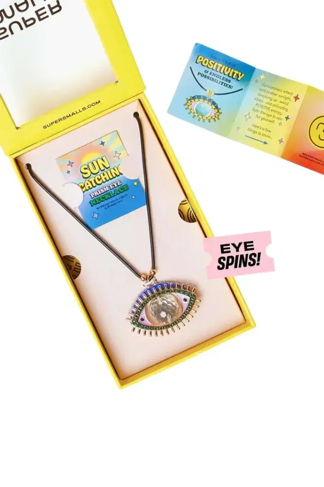 SUPER SMALLS Suncatching Eye Necklace