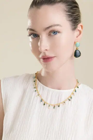 Gas Bijoux Tangerine Green PSP Necklace | Thumbnail 2