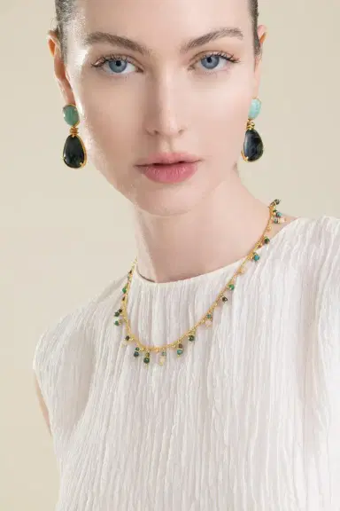 Gas Bijoux Tangerine Green PSP Necklace | Thumbnail 4