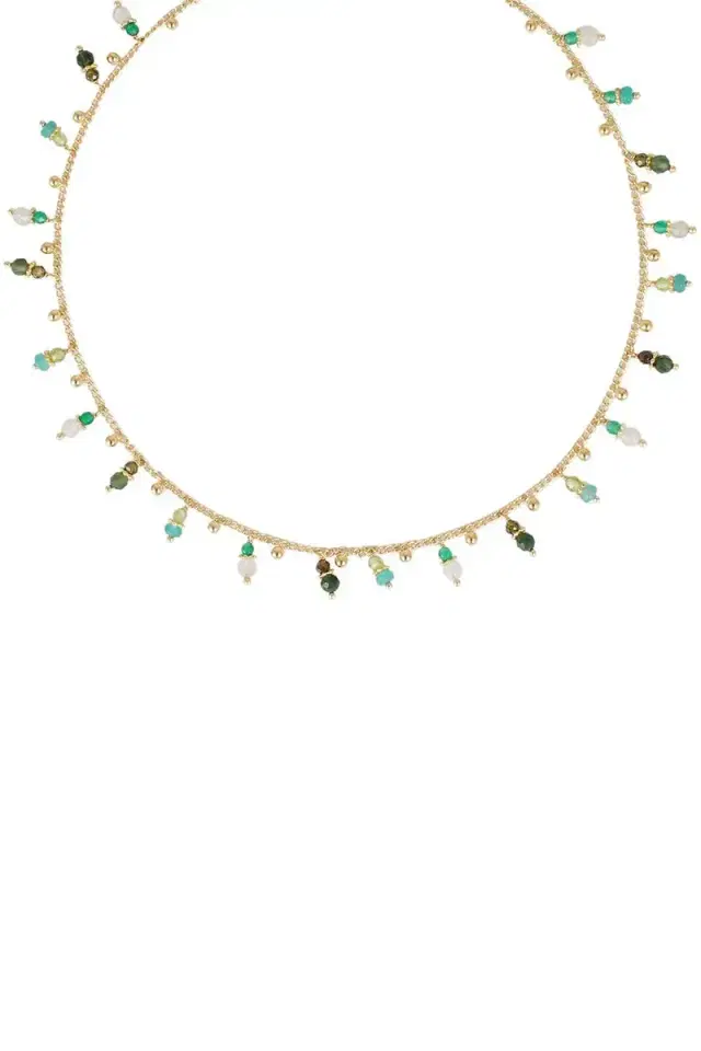 Gas Bijoux Tangerine Green PSP Necklace