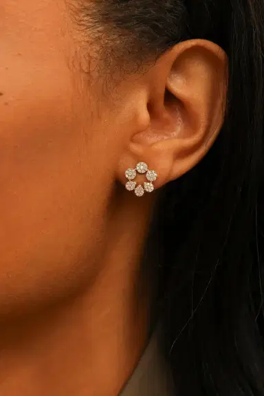 DANA REBECCA DESIGNS Taylor Beth Cutout Stud Earrings | Thumbnail 2