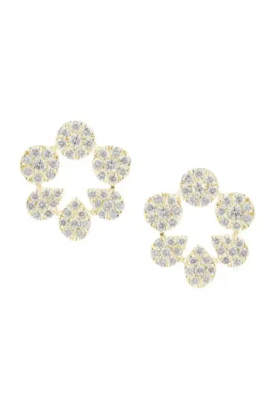 DANA REBECCA DESIGNS Taylor Beth Cutout Stud Earrings | Thumbnail 1
