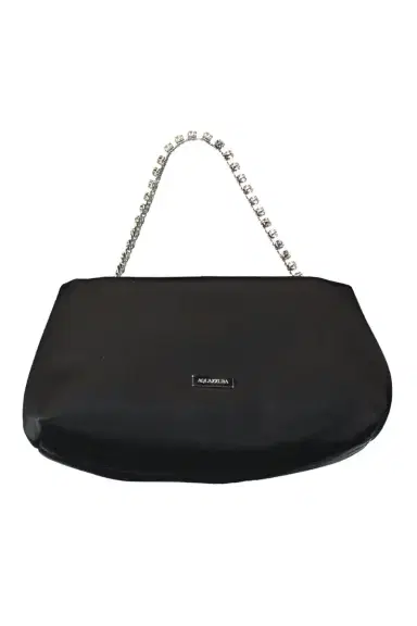 Aquazzura Temptation Mini Tote - Black Crystal Palladium | Thumbnail 1