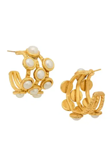 Sylvia Toledano Thalits Pearl Earrings | Thumbnail 4