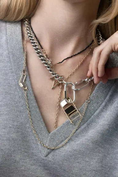 Marla Aaron The Folding Chair Pendant | Thumbnail 3 Marla Aaron The Folding Chair Pendant | Thumbnail 3