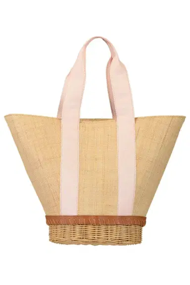 PAMELA MUNSON The Gardener Basket Bag -Natural Blush | Thumbnail 1 PAMELA MUNSON The Gardener Basket Bag -Natural Blush | Thumbnail 1