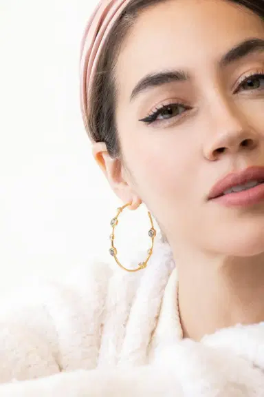 WITH LOVE The Large Hoop | Thumbnail 4