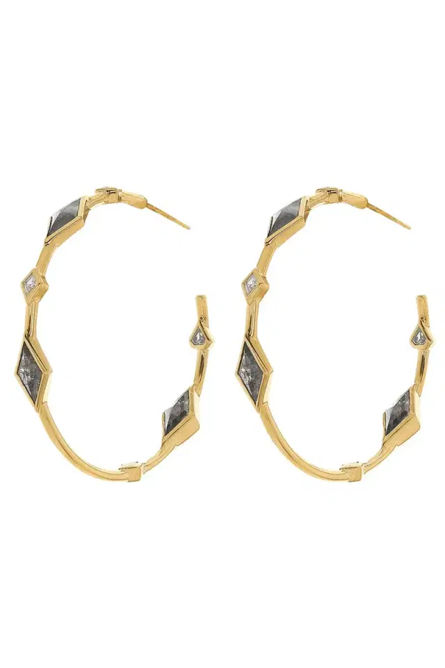 WITH LOVE The Medium Hoop