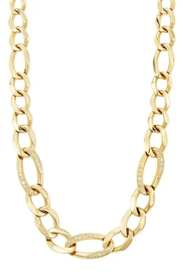 BIZZOTTO Three Diamond Blink Necklace