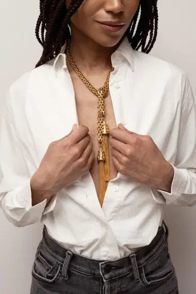 Sylvia Toledano Tie Necklace | Thumbnail 2 Sylvia Toledano Tie Necklace | Thumbnail 2