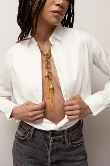Sylvia Toledano Tie Necklace | Thumbnail 3 Sylvia Toledano Tie Necklace | Thumbnail 3