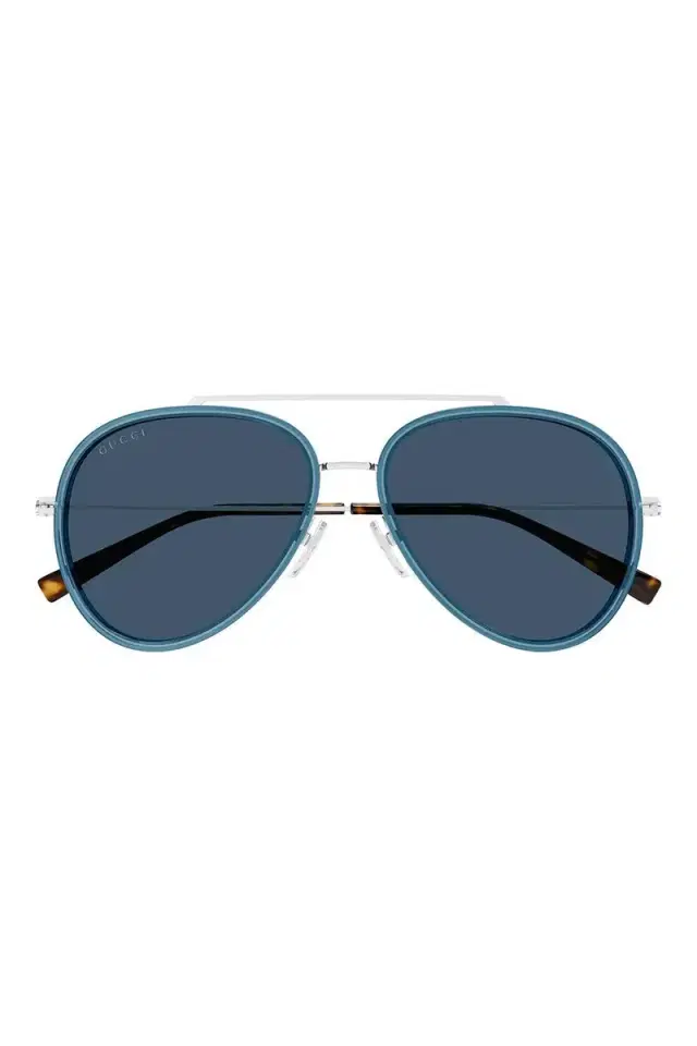 Gucci Tiny GG Aviator Sunglasses