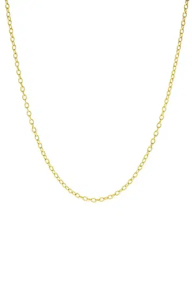 IRENE NEUWIRTH JEWELRY Tiny Oval Link Chain | Thumbnail 3