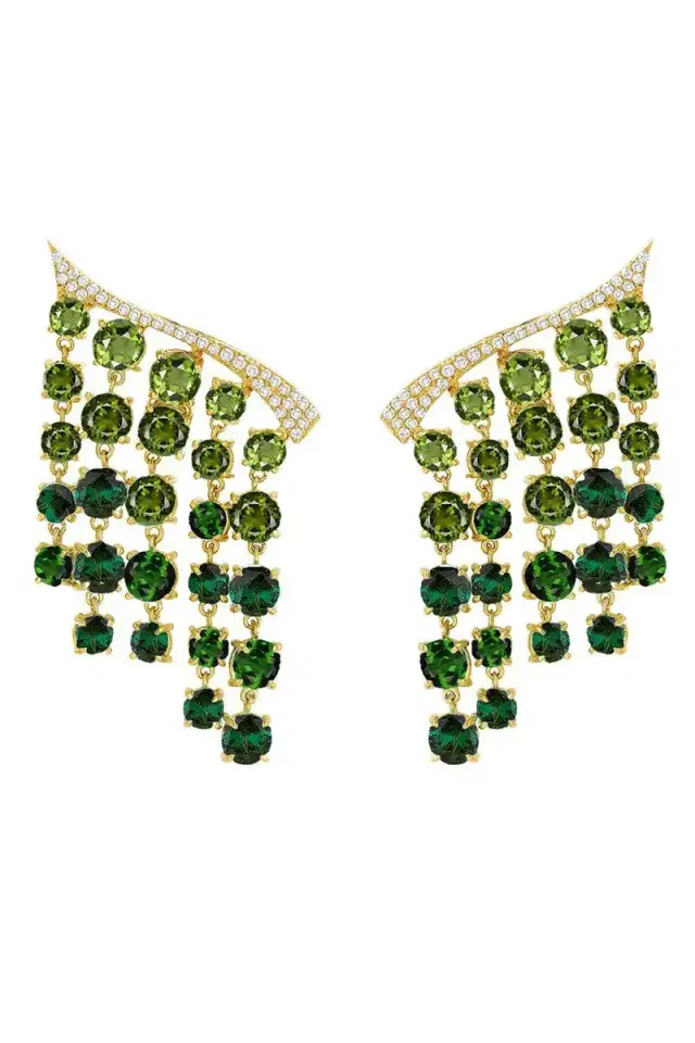 CAROL KAUFFMANN Tourmaline Bossa Nova Earrings