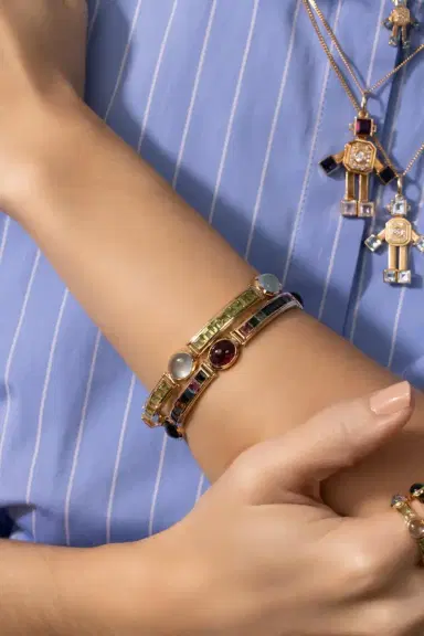 VAN Tourmaline Rio Van Stack Bracelet | Thumbnail 3 VAN Tourmaline Rio Van Stack Bracelet | Thumbnail 3