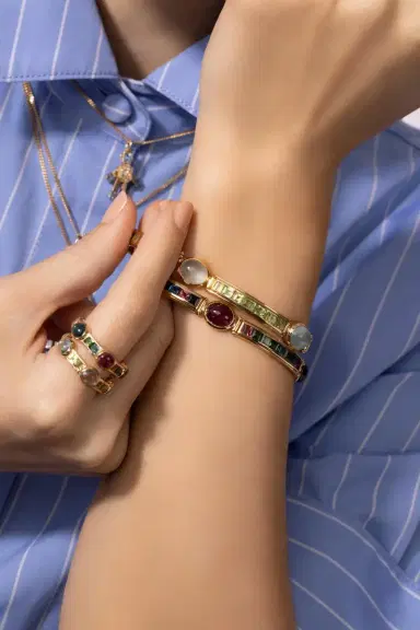 VAN Tourmaline Rio Van Stack Bracelet | Thumbnail 4 VAN Tourmaline Rio Van Stack Bracelet | Thumbnail 4