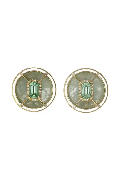 DENISE CASSOU Tourmaline Sphere Earrings | Thumbnail 1