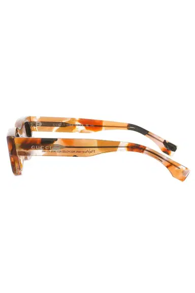 Gucci Transparent Rectangle Sunglasses | Thumbnail 5
