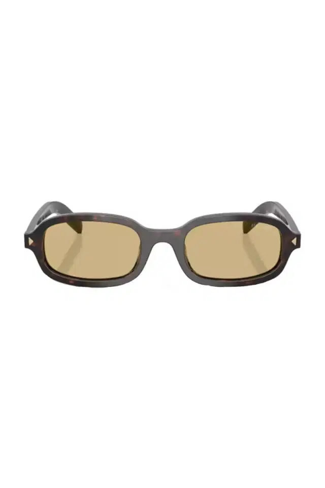 Prada Transparent Rectangular Sunglasses