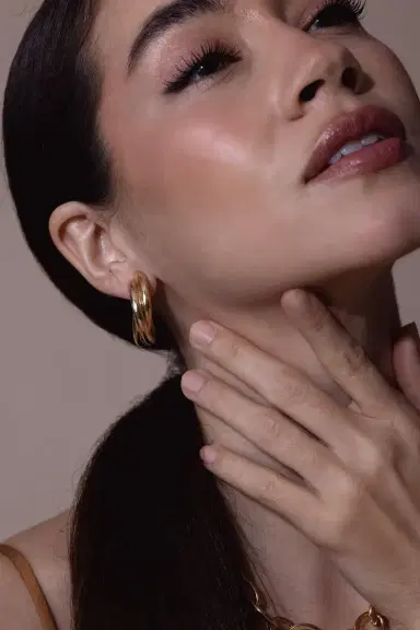 SIDNEY GARBER Triple Intertwined Hoop Earrings | Thumbnail 2
