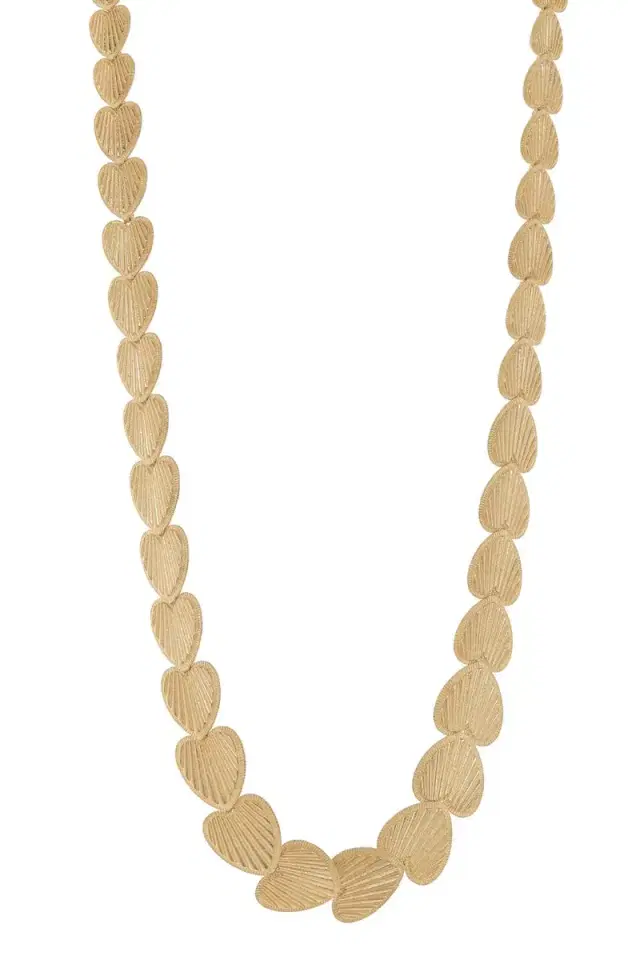 Foundrae True Love - Graduated Heart Token Necklace