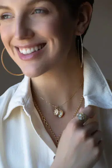 Foundrae True Love Mini Story Necklace | Thumbnail 2