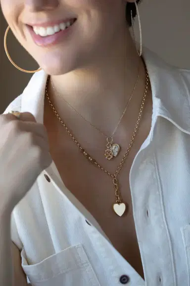 Foundrae True Love Mini Story Necklace | Thumbnail 3