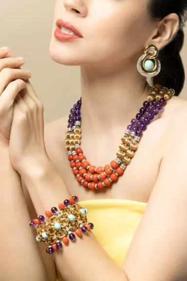 DAVID WEBB Turquoise Oyster Earrings | Thumbnail 4 DAVID WEBB Turquoise Oyster Earrings | Thumbnail 4