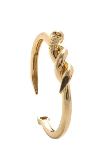 DAVID WEBB Twisted Nail Cuff Bracelet | Thumbnail 1
