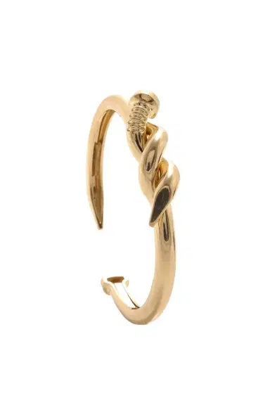 DAVID WEBB Twisted Nail Cuff Bracelet | Thumbnail 1
