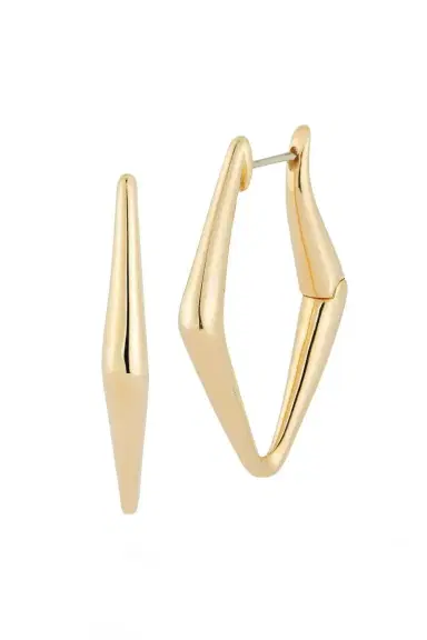PARULINA Uptown Girl Small Hoops | Thumbnail 1