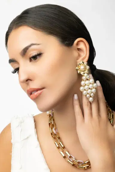 Gas Bijoux Uva Tassel Earrings | Thumbnail 3