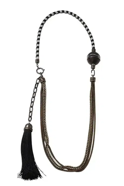 Lanvin Vita Long Tassle Necklace