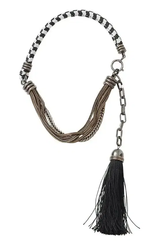 Lanvin Vita Short Tassle Necklace