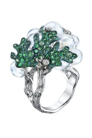 ARUNASHI Water Opal Grape Ring | Thumbnail 1 ARUNASHI Water Opal Grape Ring | Thumbnail 1