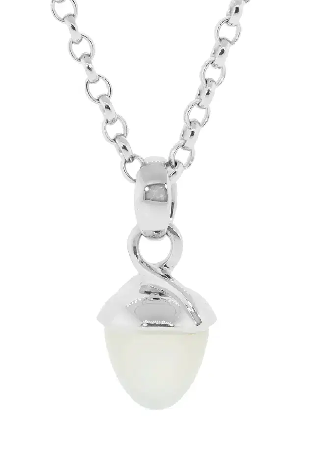 TAMARA COMOLLI White Moonstone Mikado Bouquet Pendant