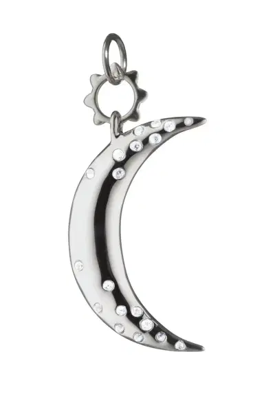 MONICA RICH KOSANN White Sapphire Dream Moon Pendant | Thumbnail 1 MONICA RICH KOSANN White Sapphire Dream Moon Pendant | Thumbnail 1