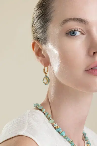 Gas Bijoux White Tao Splash Earrings | Thumbnail 2 Gas Bijoux White Tao Splash Earrings | Thumbnail 2