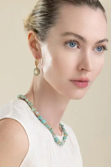 Gas Bijoux White Tao Splash Earrings | Thumbnail 4 Gas Bijoux White Tao Splash Earrings | Thumbnail 4