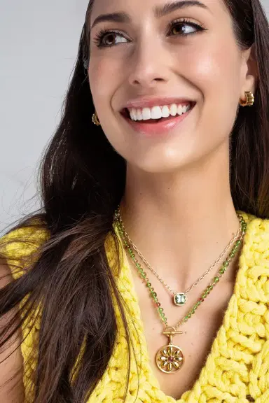 LEIGH MAXWELL Wide Horizontal Wave Hoop Earrings | Thumbnail 2