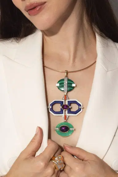DAVID WEBB Wire Necklace | Thumbnail 2