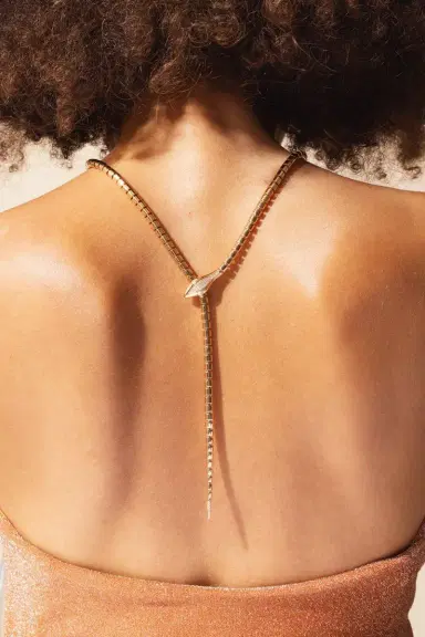 SIDNEY GARBER Wrap Around Snake Lariat | Thumbnail 2 SIDNEY GARBER Wrap Around Snake Lariat | Thumbnail 2